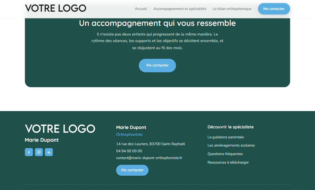 Page accompagnement