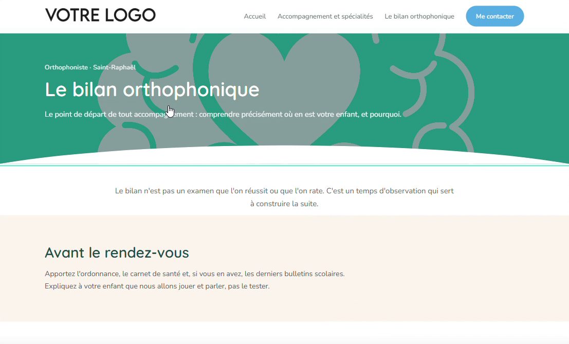 Page le bilan